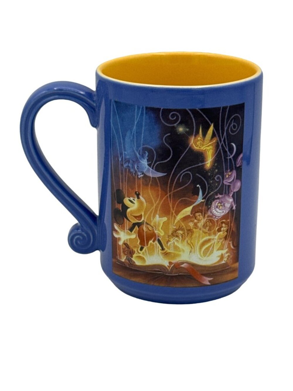 Disney 75 Years of Love & Laughter Mickey Mouse Blue Coffee Mug Cup